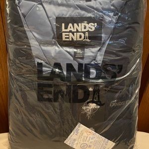 Brand new me a vest , lands end.  Size xl. Navy blue